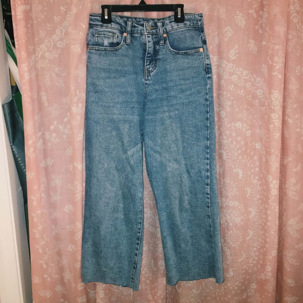 wide leg jeans